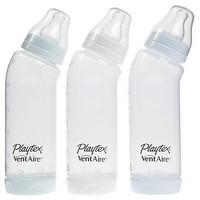 凑单品：Playtex 倍儿乐 婴儿防胀气标准口奶瓶266ml*3支装