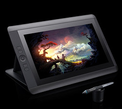 工业设计师福利：Wacom 和冠 新帝13HD DTK-1300/K0-F 数位屏（13寸、1080P、2048级压感）