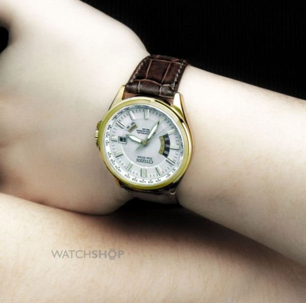 Citizen 西铁城 Eco-Drive CB0013-04A 男款腕表（光动能、6局电波）