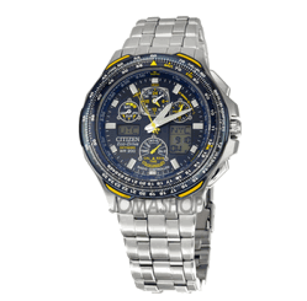 Citizen 西铁城 JY0040-59L 空中之鹰系列  男士光动能表 蓝色 