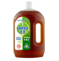 Dettol 滴露 消毒液 1.8L + 舒缓薰衣草衣物除菌液1.5L