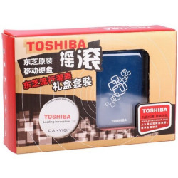 TOSHIBA 东芝 2.5英寸 恺乐摇滚系列 移动硬盘礼盒（USB3.0、1.5TB、送手表）