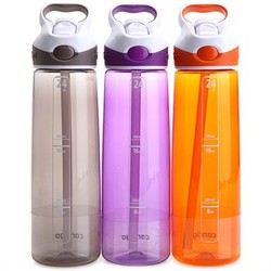 Contigo 康迪克 Autospout Addison 运动水壶 3只装 （灰色+橙色+紫色）