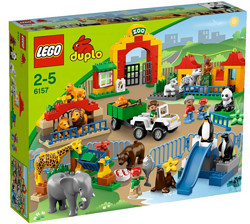 最值得买的乐高？LEGO 乐高 得宝主题拼砌系列 6157 大型动物园