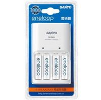 拼单吧大师兄！sanyo 三洋 eneloop 爱乐普 BC-KJN4B40TC 三代标准充电器套装