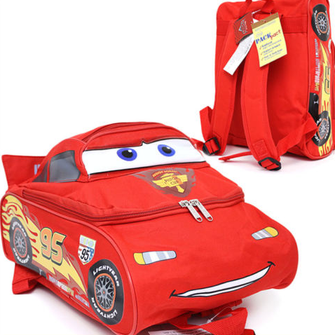Kimi同款 Disney 迪斯尼 汽车总动员 儿童双肩包 