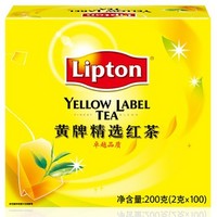 Lipton 立顿 黄牌精选红茶100包*2份