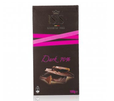 ISIS 爱思 精品黑巧克力 100g*2盒
