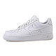 NIKE 耐克 男鞋 AIR FORCE1 空军一号休闲板鞋 AF1 315122 DM 全白