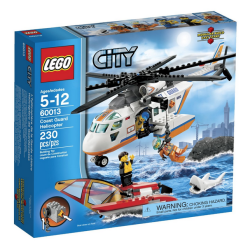 LEGO 乐高 Coast Guard 城市系列 海岸警卫队直升机 60013 