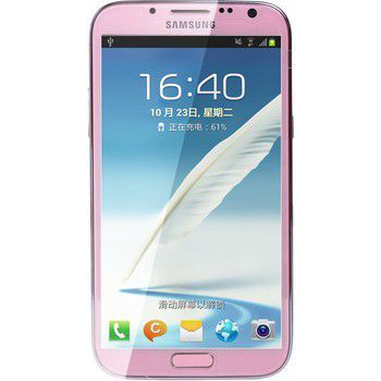 SAMSUNG 三星 GALAXY Note II N719 CDMA2000/GSM  智能手机 粉色（双模双待、5.5寸Super AMOLED、电信版）