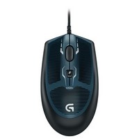 Logitech 罗技 G100s 竞技光电游戏鼠标 蓝色＋刷子