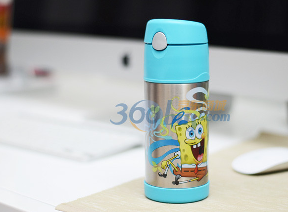 单买好价！THERMOS 膳魔师 F4001 儿童款不锈钢保冷瓶400ml