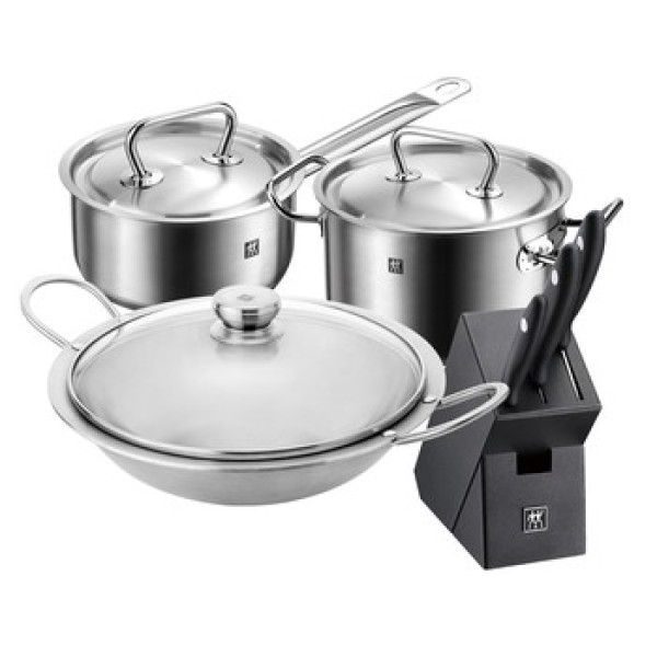 ZWILLING 双立人 Twin Living 中式炒锅四件套