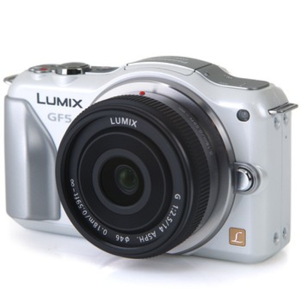 松下再给力!Panasonic 松下 Lumix DMC-GF5WGK 微型单电双头套机