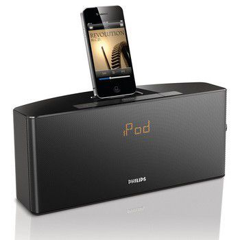 上海/浙江:Philips 飞利浦 AJ7034D 黑色 iPod/iPhone 专用基座音箱