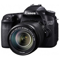 Canon 佳能 EOS 70D KIT 数码单反套机 (EF-S 18-135 IS STM)