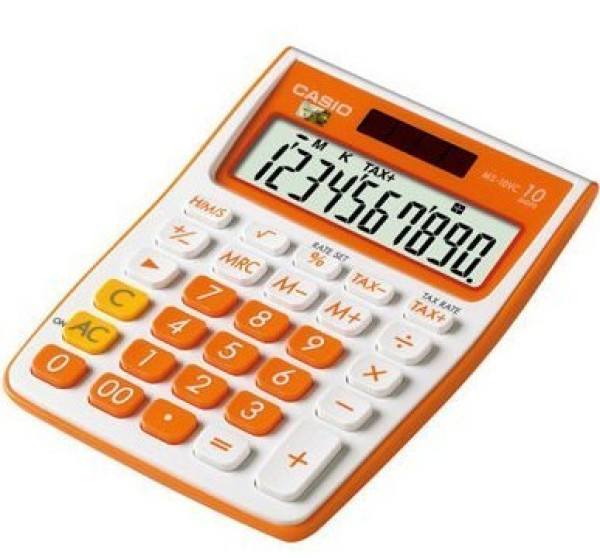 新补货:CASIO 卡西欧 MS-10VC-OE 计算器