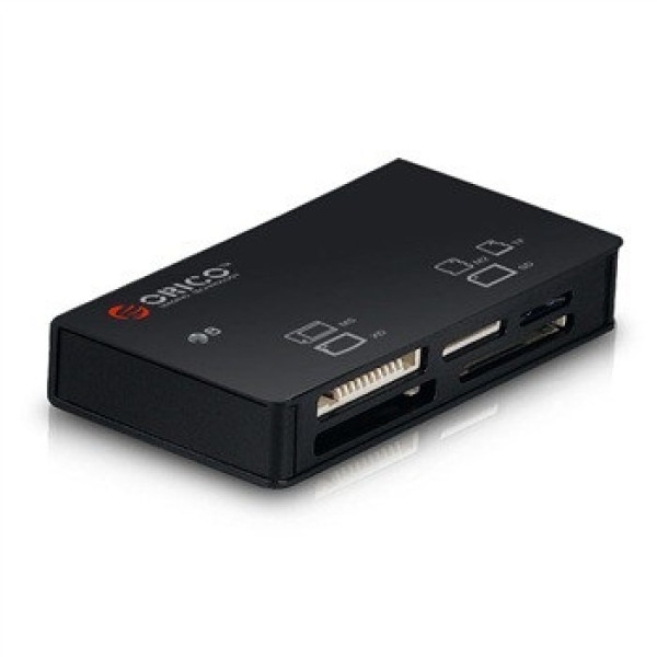 ORICO 奥睿科 全铝六合一 读卡器 6566C3(USB3.0、CF/SD/MS)