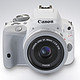 据说姑娘都喜欢白色：Canon 佳能 EOS Kiss X7 白色版双头套机（18-55、40饼）