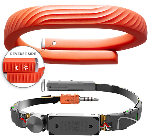 Jawbone Up24  智能手环（蓝牙传输） 橙色