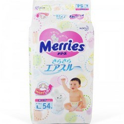 Merries 日本花王  纸尿裤 L54片