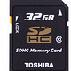 TOSHIBA 东芝 32GB SDHC 高速储存卡 class10