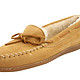 Minnetonka 迷你唐卡 Hardsole Pile-Lined Slipper 休闲鞋