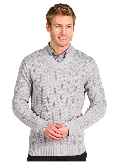 Calvin Klein V-Neck Sweater 男款羊毛衫