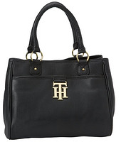 Tommy Hilfiger  Monogrammed Pebble Shopper 女士真皮手提包