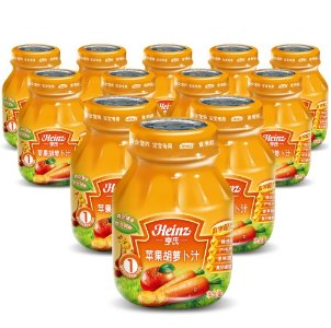 Heinz 亨氏 一段苹果胡萝卜汁118ml*12