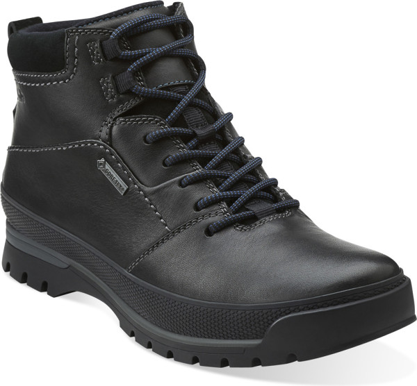 Clarks 其乐 Narly Trail GTX 男款户外皮靴 黑色