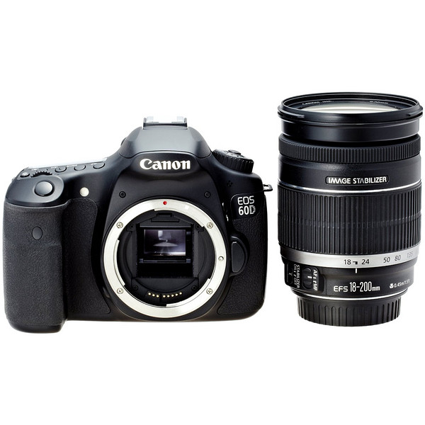 Canon 佳能 EOS 60D + EF-S18-200 IS 单反相机套装