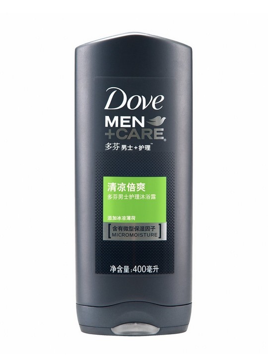 Dove 多芬 男士清凉倍爽沐浴露 400ml