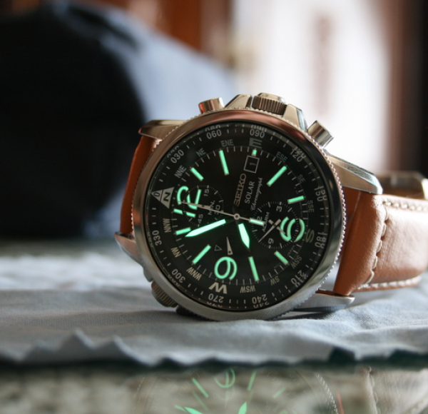 SEIKO 精工 SSC081 男款 光动能腕表