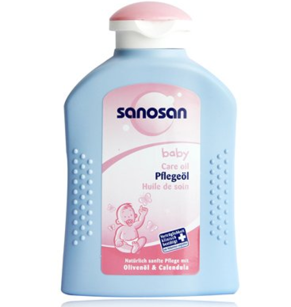 sanosan 哈罗闪 婴儿柔润护肤油200ml