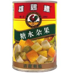 凑单品：AYAM BRAND 雄鸡标 糖水杂果罐头 410g
