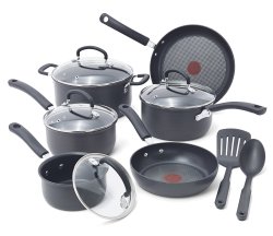 T-fal  E918SC64 带火红点不粘锅 12件套 