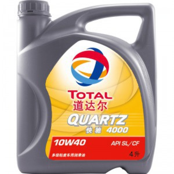 移动端:Total 道达尔 Quartz 快驰 4000 SL 10W-40 润滑油 机油 (4L)