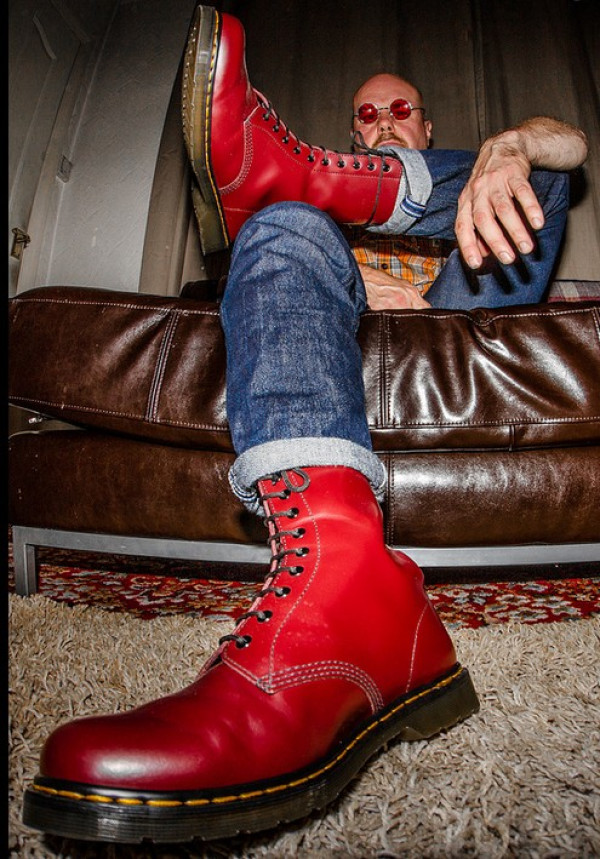 43码以上！Dr. Martens 1490  男款10眼马丁靴 