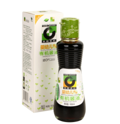 禾然 婴幼儿原味型有机酱油 160ml 