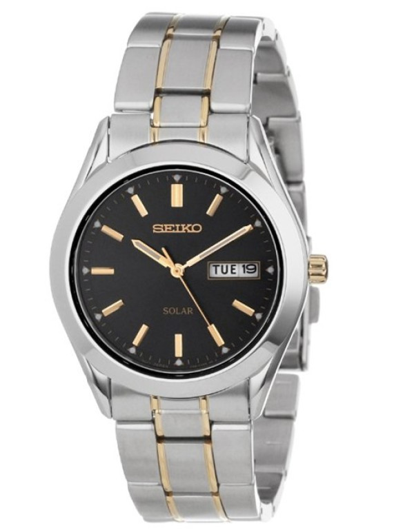 SEIKO 精工 SNE047 男士 光动能腕表
