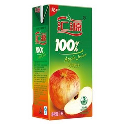 汇源 100%苹果果汁 1L 