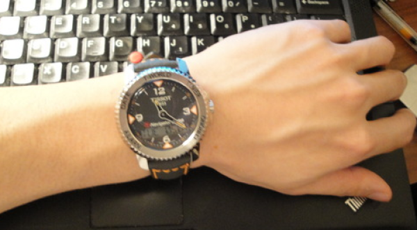 TISSOT 天梭 T-Touch Navigator 3000 T96146832 男士石英计时腕表