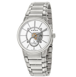 EDOX 依度 Les Bemonts系列 72011-3-AIN 男款 机械腕表（手动上链、7mm）