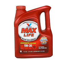 Valvoline 胜牌 MAX LIFE 星冠 SN 5W-30 半合成机油 3.78L 瓶装