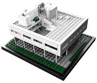 LEGO Architecture 乐高建筑玩具 Villa Savoye 萨伏伊别墅 21014
