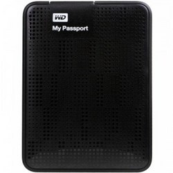 WD 西部数据  My Passport USB3.0 2TB  WDBY8L0020BBK-PESN-CH 移动硬盘 黑色