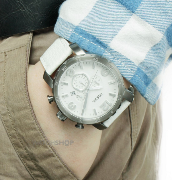 Fossil Nate JR1423 男款腕表
