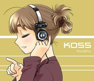 Koss 高斯 PortaPro 便携式头戴耳机　